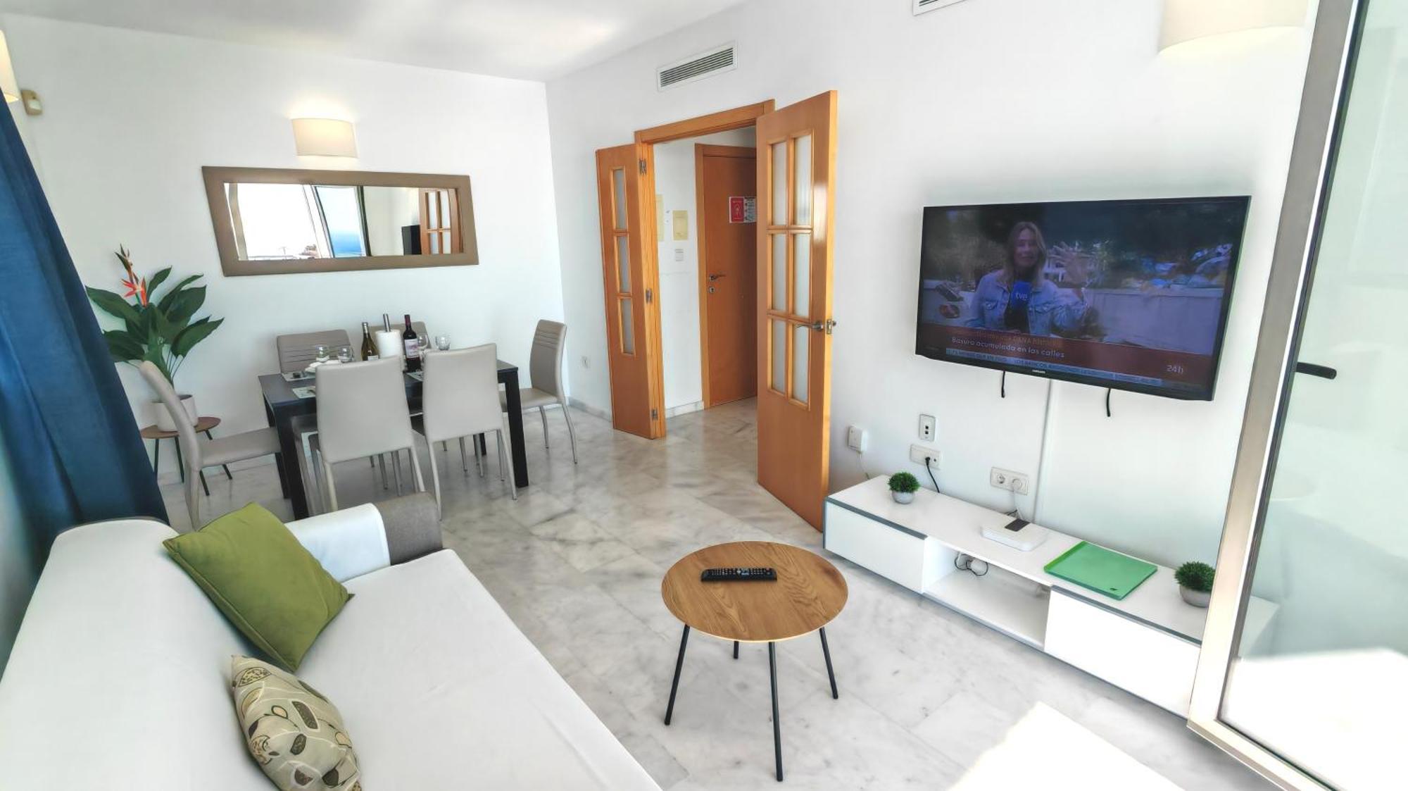 Apartamento Skyline 31 Terraza Privada Con Vistas Al Mar Benidorm Exterior foto